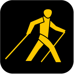 Piktogramm Nordic Walking