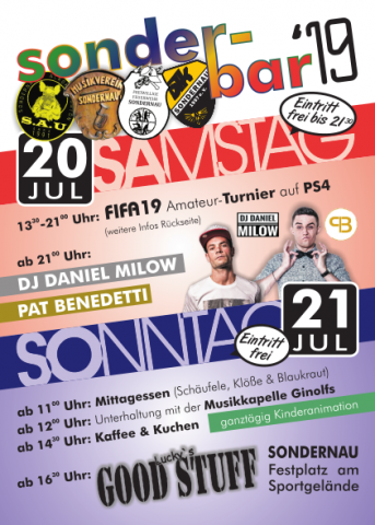 Sonder-Bar 2010 Flyer 1